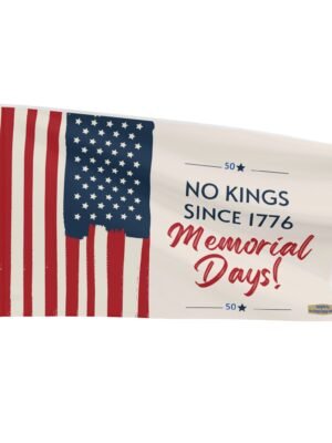 2172162707726904873_2048jpeg USA Flag Memorial Day - 60x36 - NO Kings Since 1776