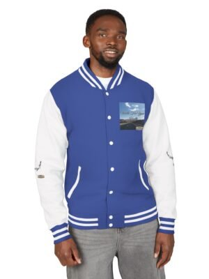 4574318786873501624_2048jpeg Heavyweight Letterman Jacket For Men - Walk For Your Health 2
