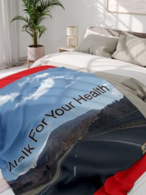 8198386810793182143_2048jpeg Walking Health Arctic Fleece Blanket - Red - 60x80 - Walk For Your Health