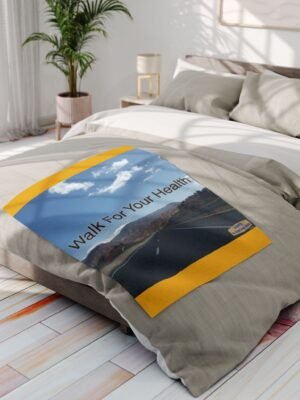 8977622272556613041_2048jpeg Walking Health Arctic Fleece Blanket - Yellow - 30x40 - Walk For Your Health