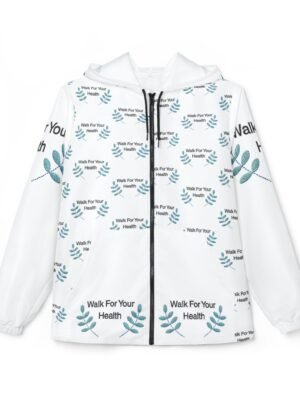 15280060930445853666_2048jpeg Walk For Your Health - Windbreaker White Jacket Unisex