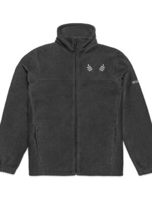 3641449844812303010_2048jpeg Embroidered Laurel Fleece Jacket - Walk For Your Health - Columbia Full-Zip