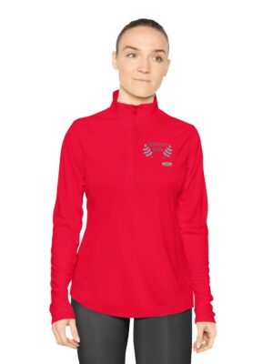 3718986201925877132_2048jpeg Ladies Quarter-Zip Pullover - Walk For Your Health