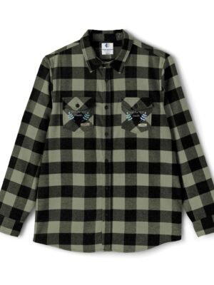 Walk For Your Health Plaid Flannel Shirt