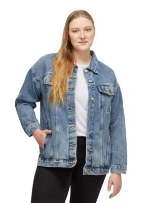 7942179394558640461_2048jpeg Women's Denim Jacket - Wolk For Your Health 2