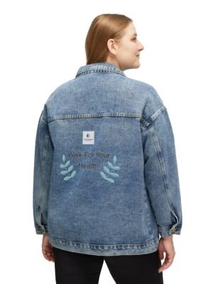 8174797267672593736_2048jpeg Women's Denim Jacket - Walk For Your Health