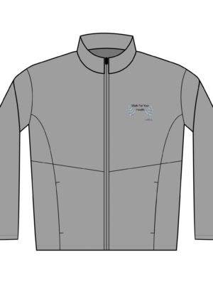 Embroidered Men's Soft Shell Jacket — Walk For Your Health