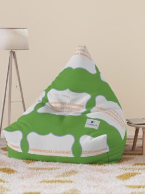 2467325603543928974_2048jpeg Green Geometric Pattern Bean Bag Cover - Continuous Learning - 38×42×29