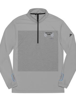 Embroidered Zip Pullover Adidas - Walk For Your Health