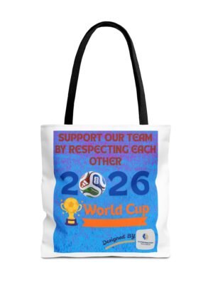 11960052376766933138_2048-2jpeg 2026 World Cup Tote Bag 18x18 - Heatwave - Support Our Team